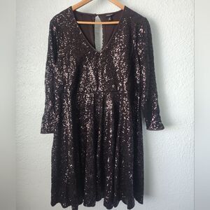 Torrid sequins special occasion dress NWOT